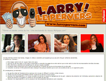 Tablet Screenshot of larrypervers.myxpass.com